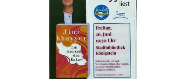 Event-Image for 'Lesung Jina Khayyer: Im Herzen der Katze'