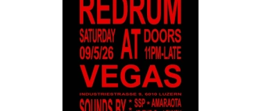 Event-Image for 'REDRUM AT VEGAS'