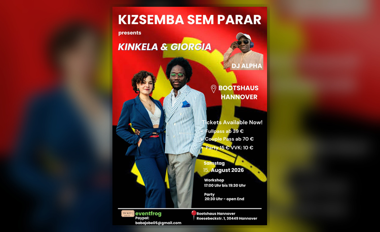 KIZSEMBA Sem Parar Bootshaus