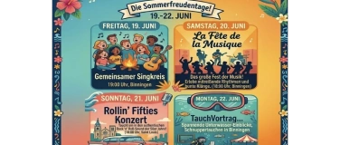 Event-Image for 'Sommerfreudentage, La f&ecirc;te de la Musique'