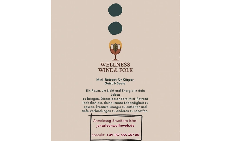 Event-Image for 'Wellness, Wine & Folk'