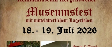 Event-Image for 'Museumsfest mit mittelalterlichem Lagerleben'