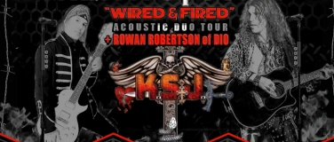 Event-Image for 'Keith St. John & Rowan Robertson (US) & Addiced LIVE'