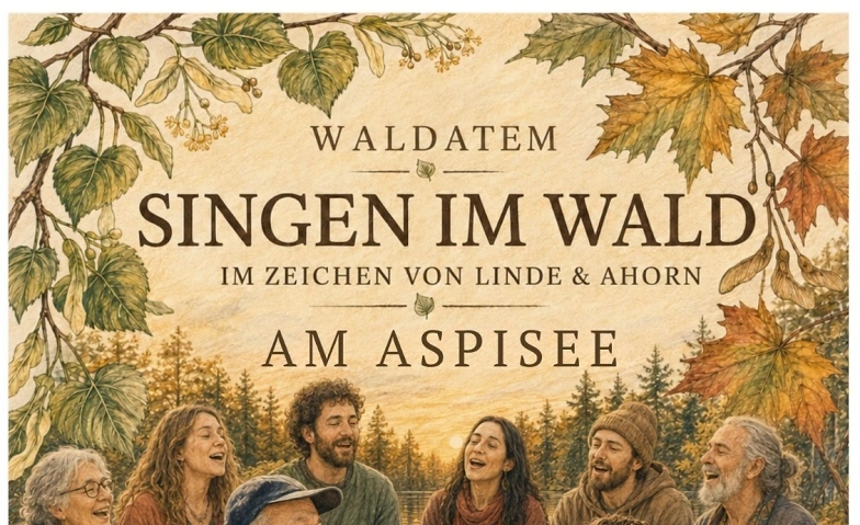 Singen im Wald am Aspisee (Langenthal) mit Waldatem