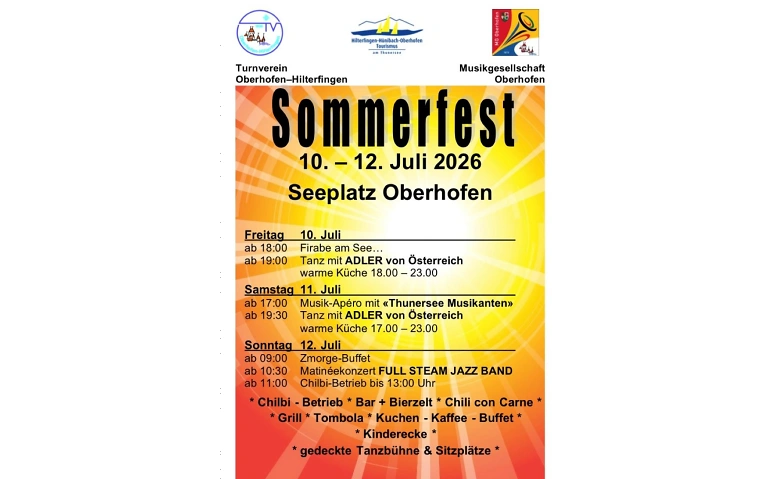 Event-Image for 'Sommerfest Oberhofen'