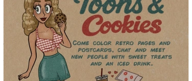 Event-Image for 'Toons & Cookies - Coloring Meet Up'