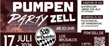 Event-Image for 'Pumpenparty Zell mit Los Brudalos'