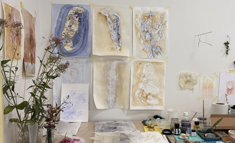 Kunstausstellung "Gräser und andere Sammelsurien"