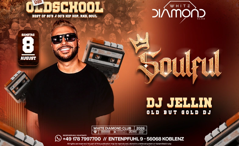 SOULFUL- ü25 OLDSCHOOL-PARTY mit DJ JELLIN