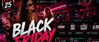 Event-Image for 'Black Friday (R&eacute;union) x Fr25Sept x MiamiClub SG'