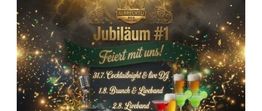 Event-Image for 'Jubil&auml;ums-Weekend #1 BRUNCH & AM ABEND LIVEBAND'