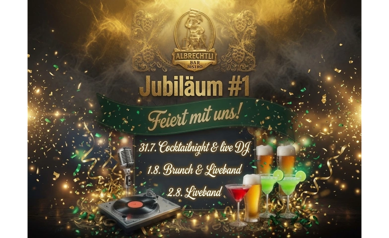 Jubiläums-Weekend #1 Sonntag BBQ & LIVEBAND