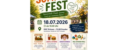 Event-Image for 'Sommerfest im Kultur- und Nachbarschaftszentrum Striesen'