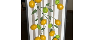 Event-Image for 'Art Workshop.Spring Edition Textured lemon on Canvas.3D'
