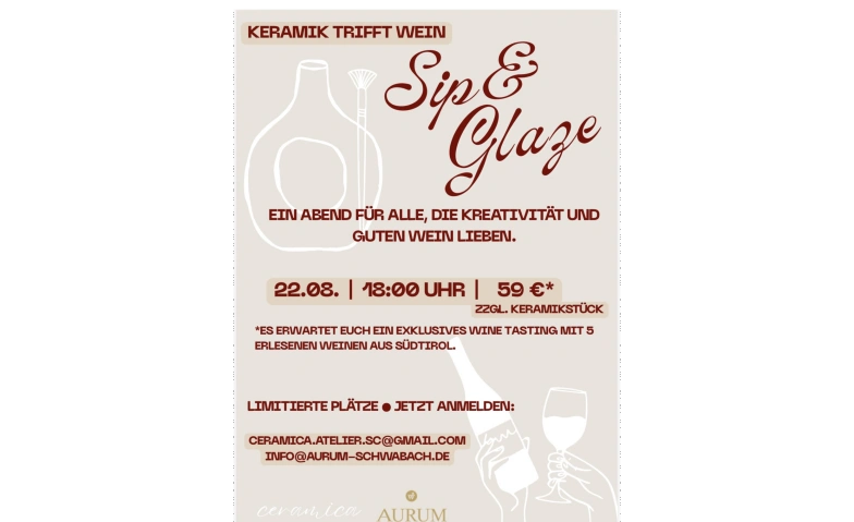 Event-Image for 'Keramik trifft Wein'