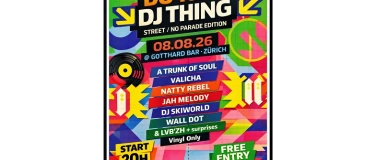 Event-Image for 'DO THE DJ THING &ndash; Street / No Parade Edition'