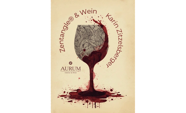 Zentangle® & Wein, Cours & Séminaires / Loisirs & Hobby, Aurum Interior & Wine