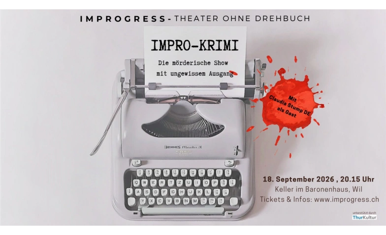 Improkrimi, die mörderische Show mit ungewissem Ausgang