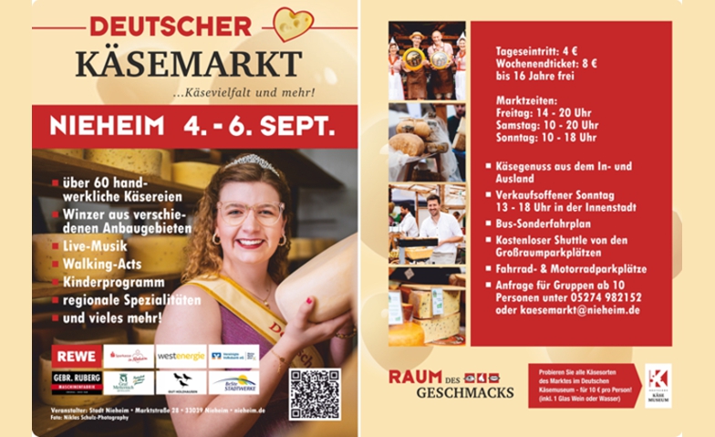 Event-Image for 'Deutscher K&auml;semarkt'