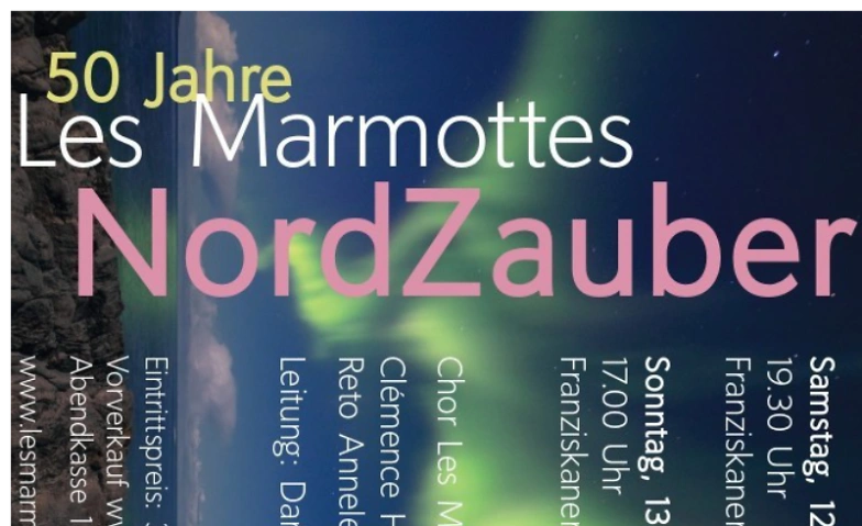 Event-Image for 'NordZauber - 50 Jahre Les Marmottes'