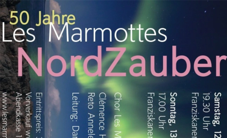 NordZauber - 50 Jahre Les Marmottes Billets