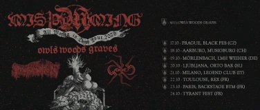 Event-Image for 'Misthyrming + Owls Woods Graves + Profanation + Gorrch'