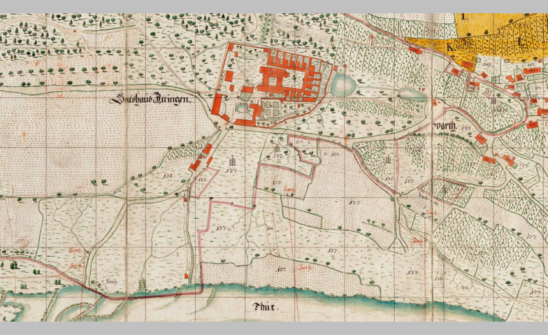 Ittinger Güterkarte von 1745 – ein herausragendes Werk der K