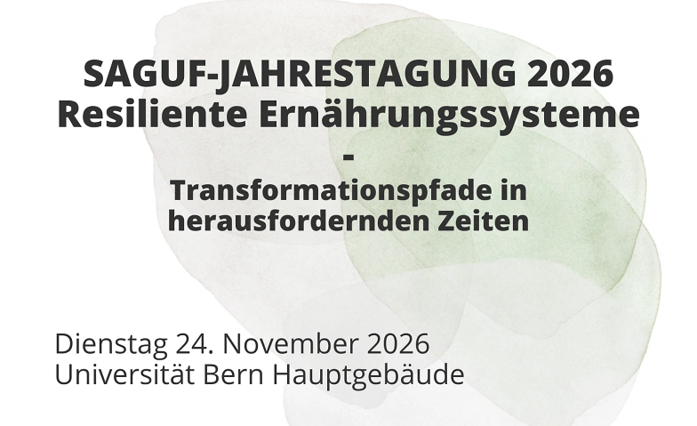 saguf-Jahrestagung: Resiliente Ernährungssysteme