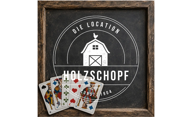 Jassturnier im Holzschopf 1904
