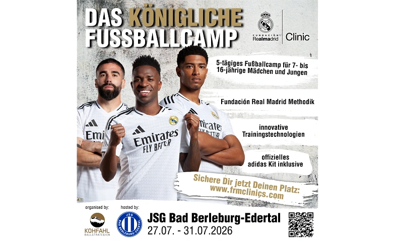 Fundación Real Madrid Fußballcamp in Bad Berleburg