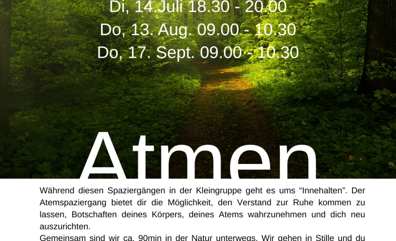Event-Image for 'Atemspaziergang'