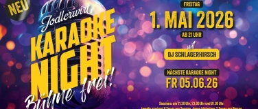 Event-Image for 'Jodlerwirt Karaoke Night'