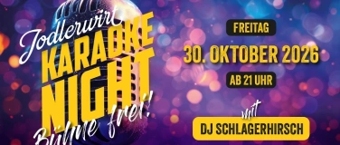 Event-Image for 'Jodlerwirt Karaoke Night'
