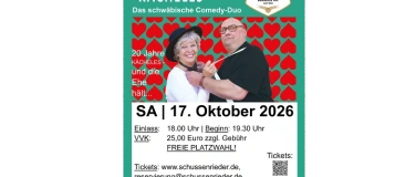 Event-Image for 'K&auml;cheles - 20 Jahre K&auml;cheles! Das schw&auml;biche Kabarett-Duo'
