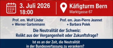 Event-Image for 'Neutralit&auml;t in die Bundesverfassung?'