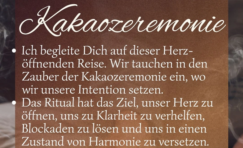 Event-Image for 'Kakaozeremonie'