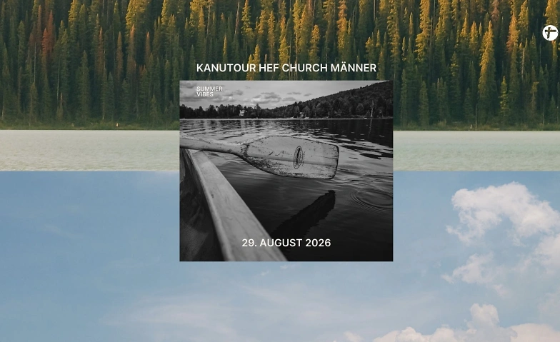 Männer Kanutour