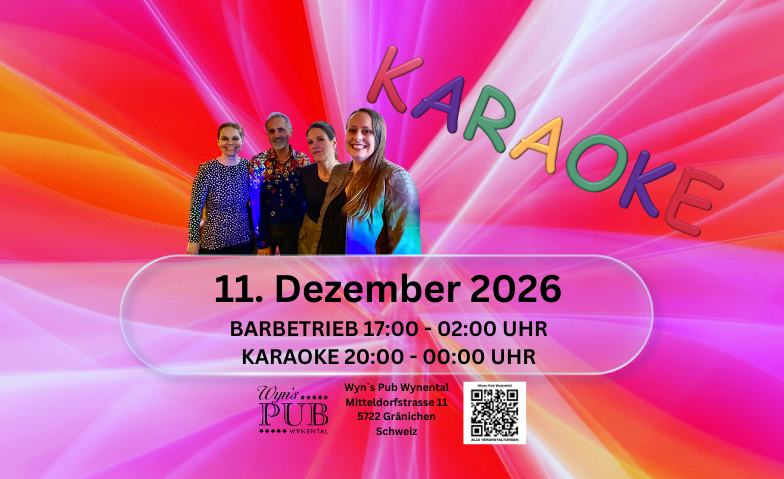 Karaoke im Wyns Pub Wynental 2026 6.0