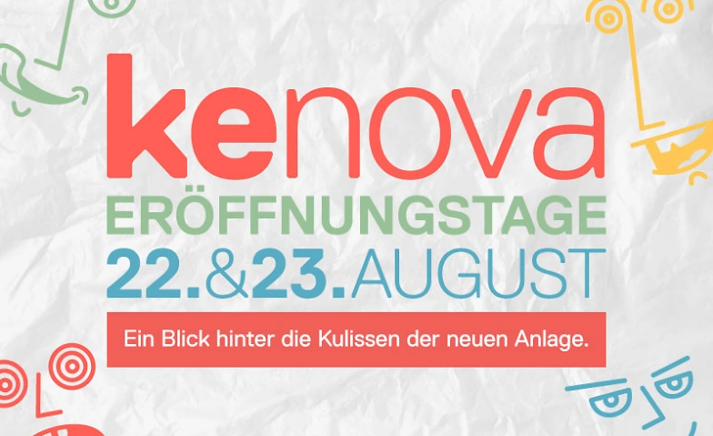 Event-Image for 'Er&ouml;ffnungstage kenova &ndash; 22. bis 23. August 2026'