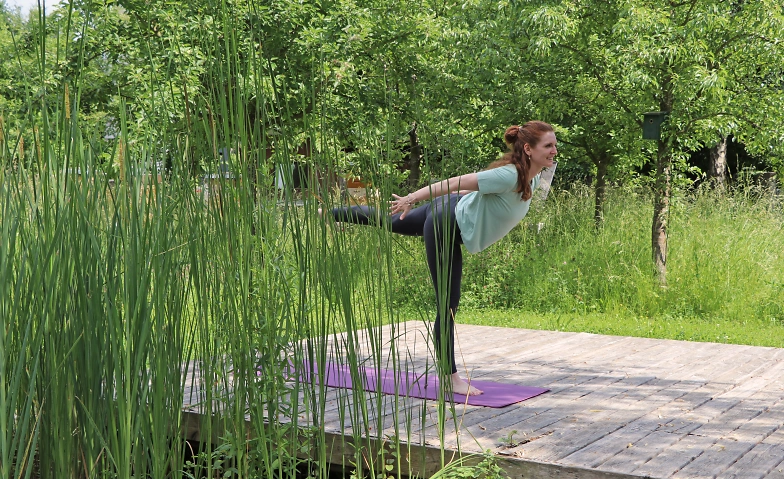 Yoga im Eden-Park