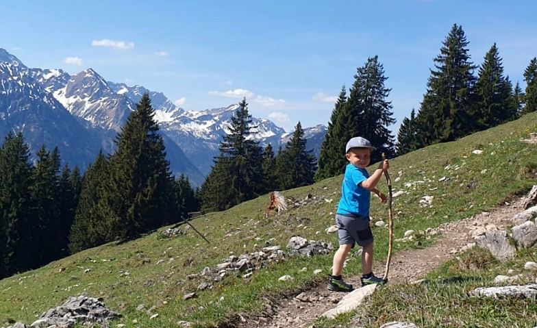 Kids Bergtour an der Mittagbahn