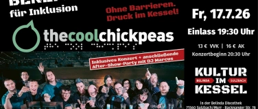 Event-Image for 'Benefiz-Nacht f&uuml;r Inklusion &ndash; The Cool Chickpeas'