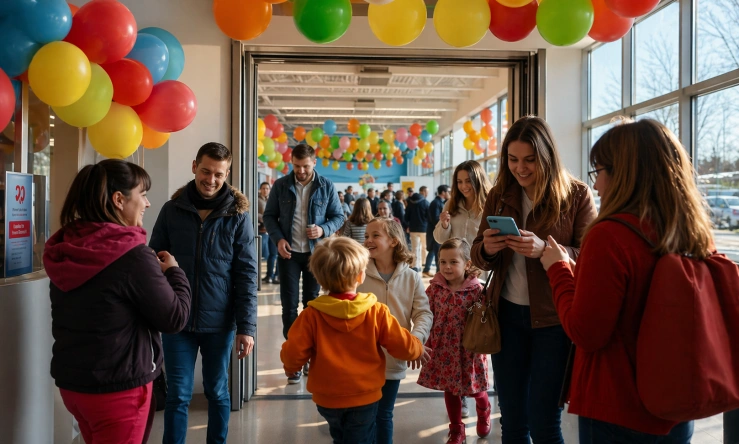 Erreiche Familien in deiner Region