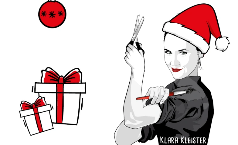 Weihnachtsgeschenke basteln mit Klara Kleister