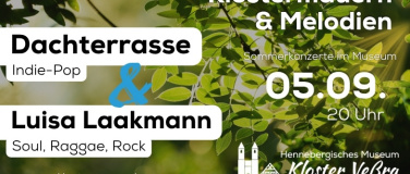 Event-Image for 'Klostermauern & Melodien 2026: DACHTERRASSE & LUISA LAAKMANN'