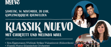 Event-Image for 'Klassik Nuevo mit Chortett und Melinda Maul'