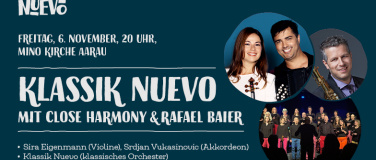 Event-Image for 'Klassik Nuevo mit Close Harmony und Rafael Baier'