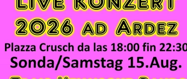 Event-Image for 'Live Konzert in Ardez'