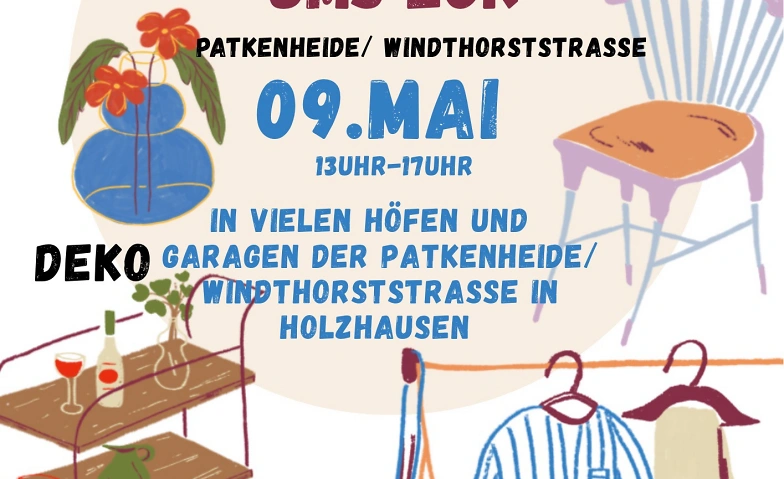 Garagenflohmarkt „ums Eck“
