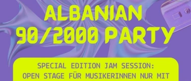 Event-Image for 'ALBANIAN 90s/2000s Special edition Jam Session'